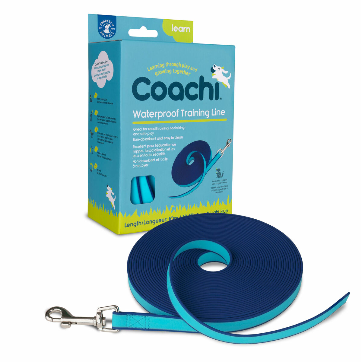 Övningskoppel Coachi Blå Träning - 4