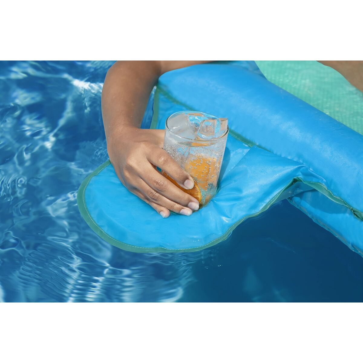 Bestway Deluxe Flex 'n Fold Luftmadrass 171x94 cm för Strand och Pool 43553 - 13