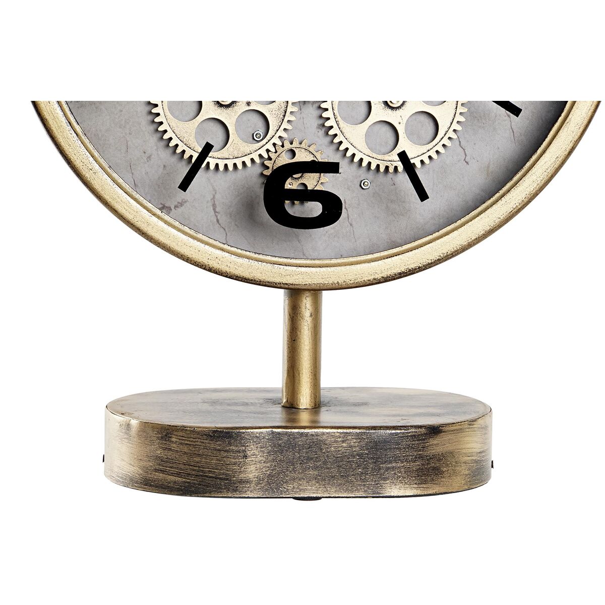 bordsklocka DKD Home Decor Gyllene Drev - 2