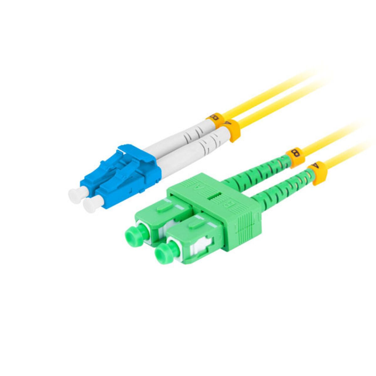 Fiberoptikkabel Lanberg FO-LUSA-SD11-0020-YE 2 m