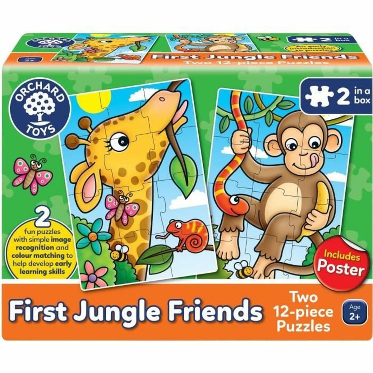 Pussel Orchard First Jungle Friends (FR)