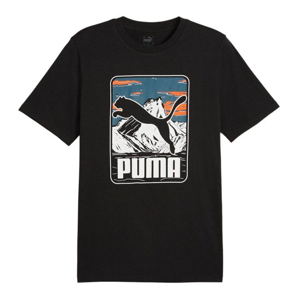 T-shirt med kortärm Herr Puma GRAPHICS Mountain