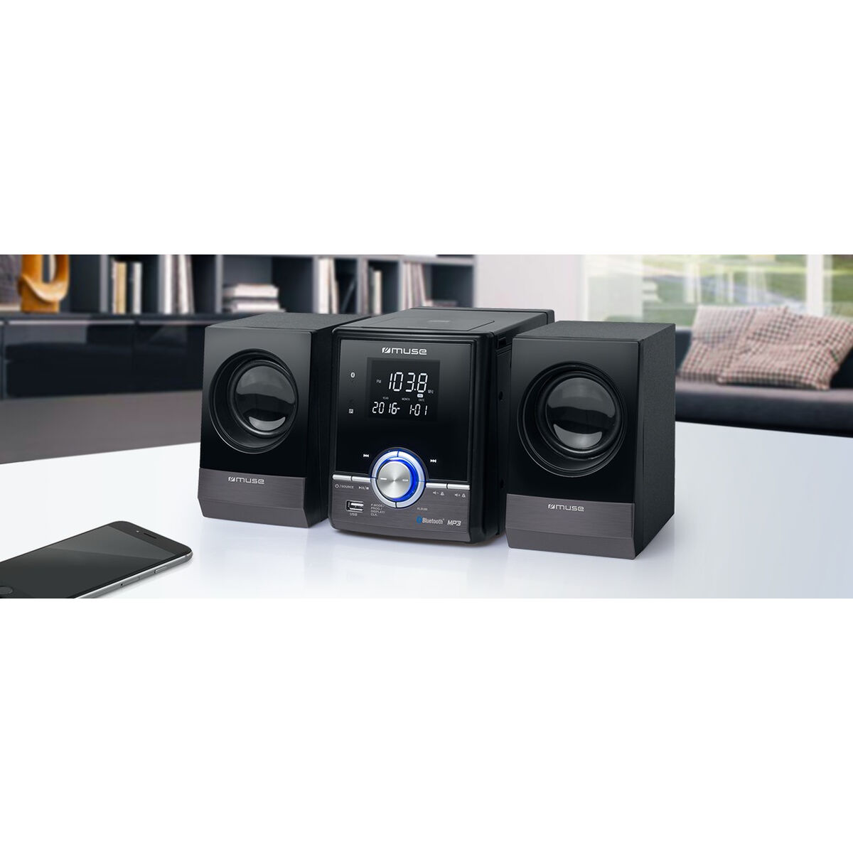 Mini Hifi Muse M-38 BT - 3