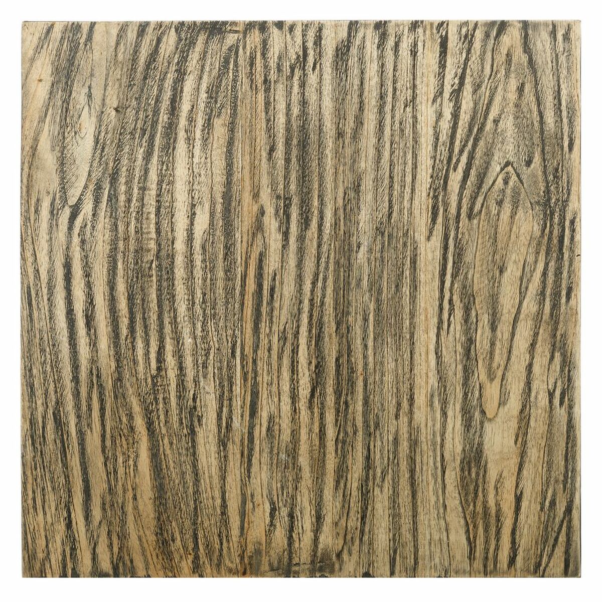 Sidobord Naturell Grå Trä 60 x 60 x 90 cm - 3