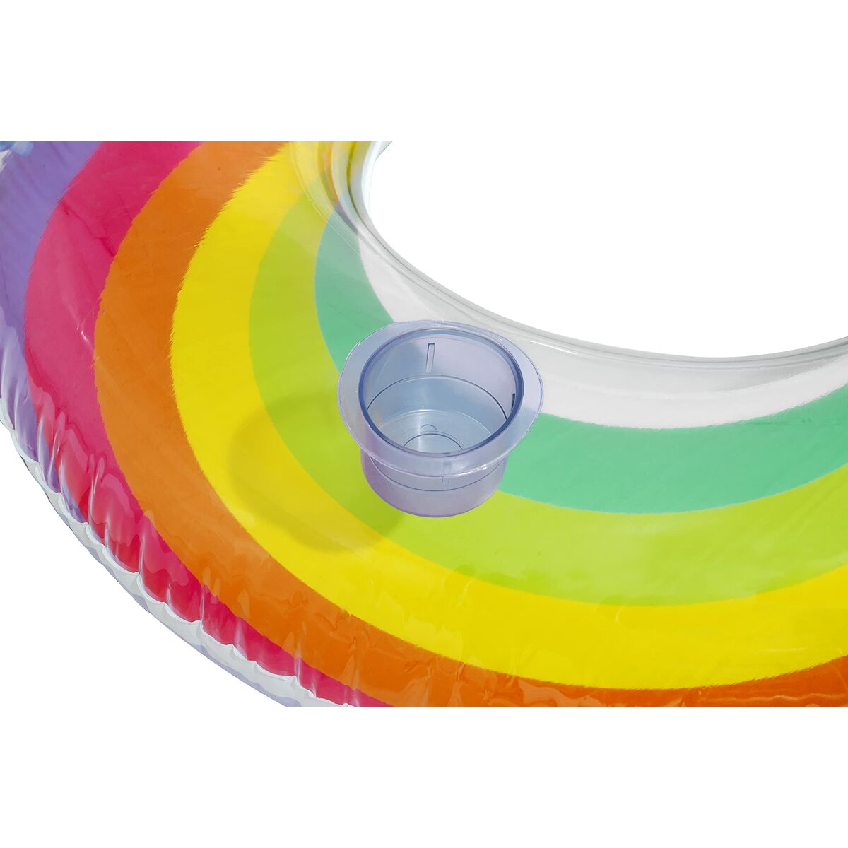 Bestway uppblåsbart hjul med handtag och ryggstöd 186x116 cm Strand och pool 43648 - 4