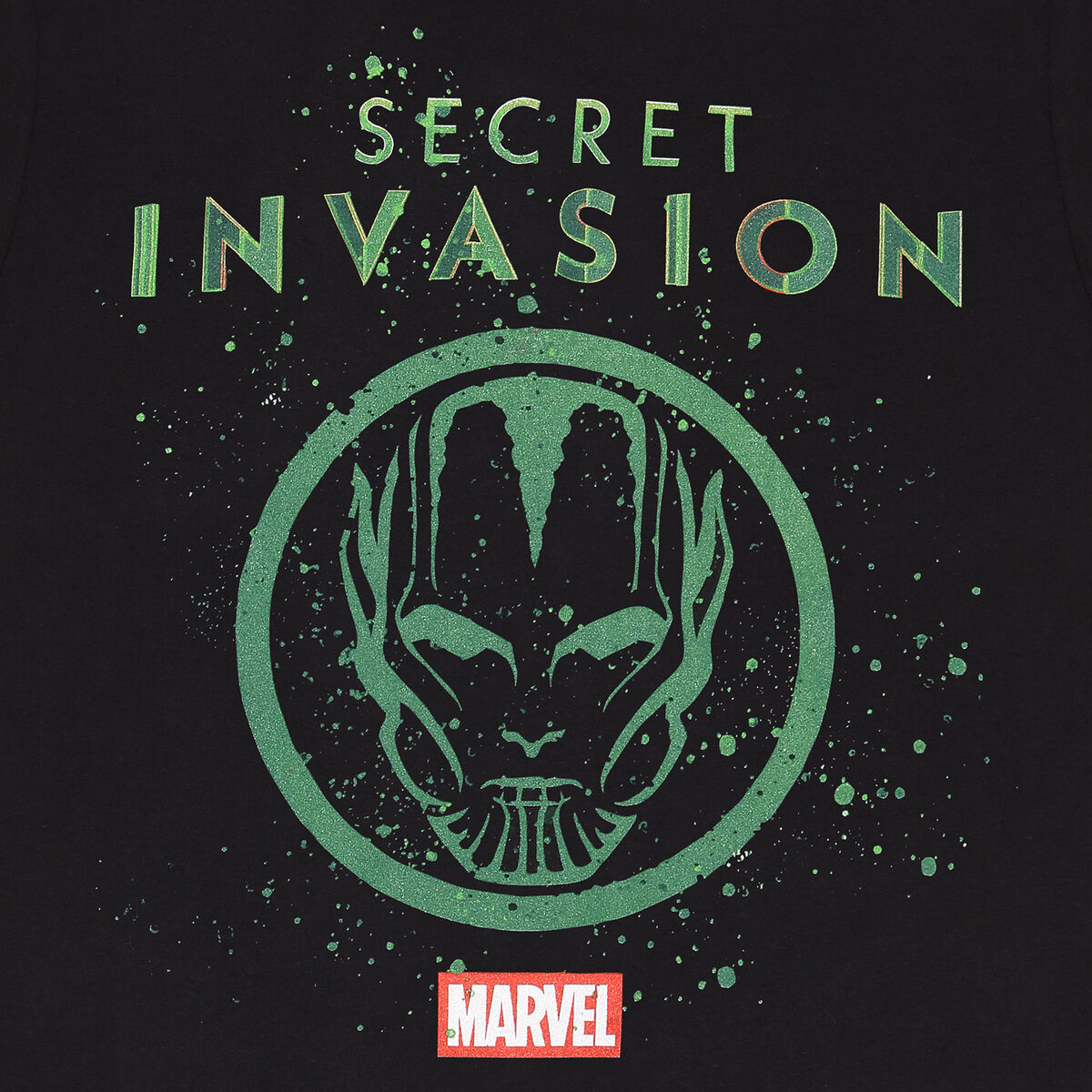T-shirt med kortärm Marvel Logo Icon Svart Unisex - 2