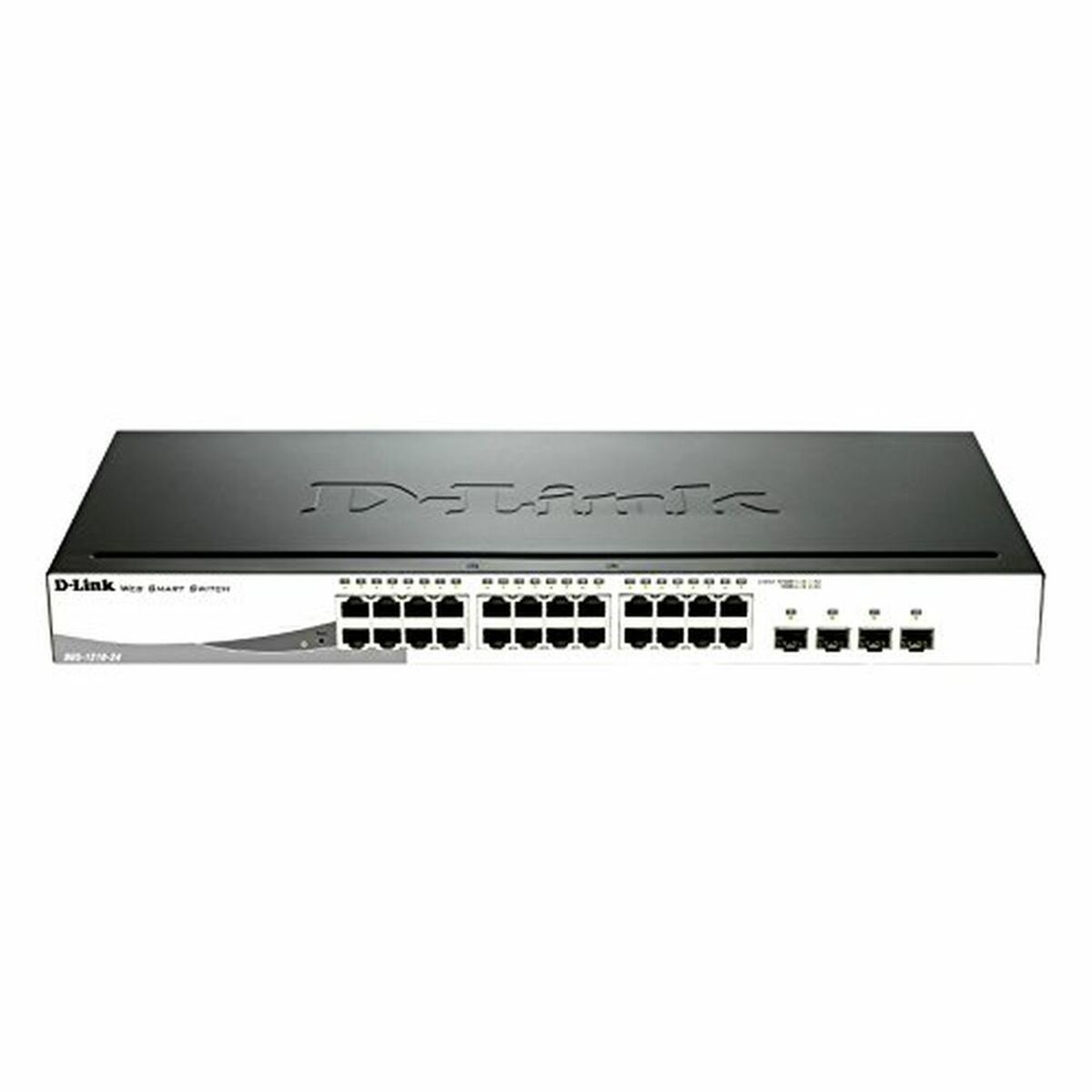 Switch D-Link DGS-1210-24/E 20 p 10 / 100 / 1000 Mbps 4 x SFP Svart