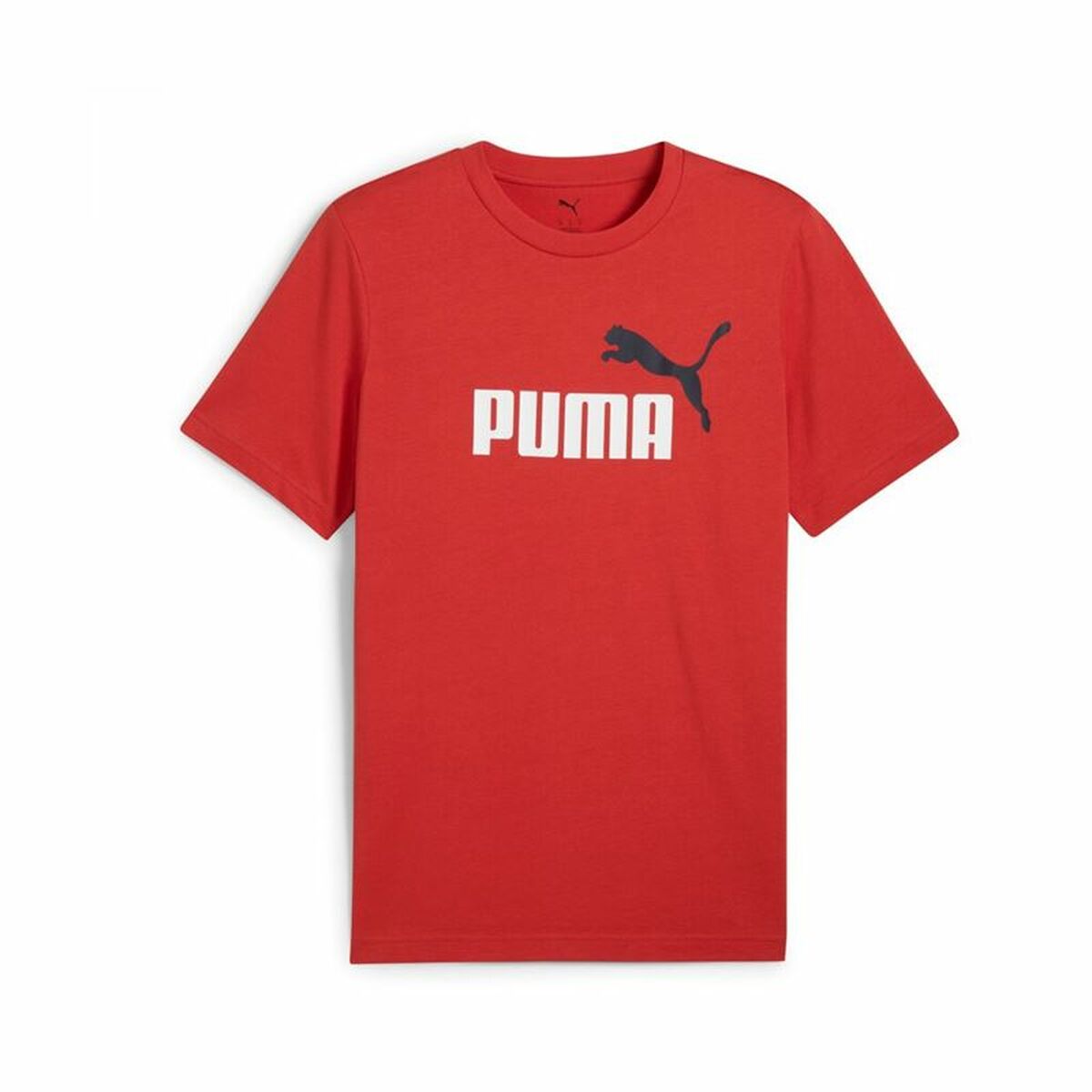 T-shirt med kortärm Herr Puma Essentials Röd