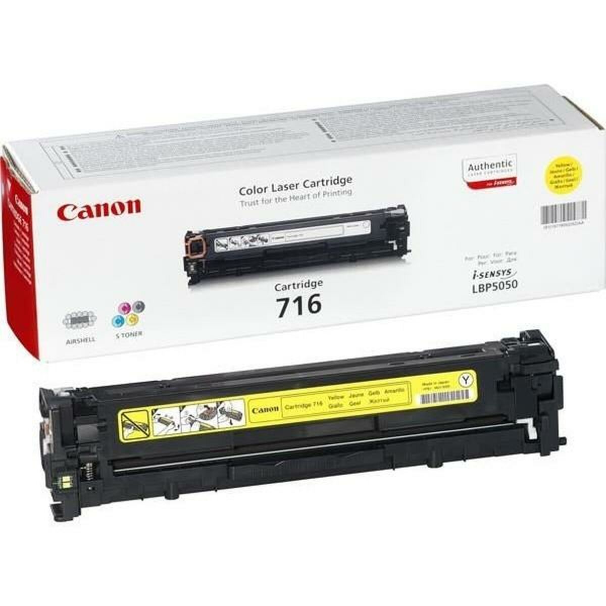 Original Toner Canon 716 Y Gul - 2