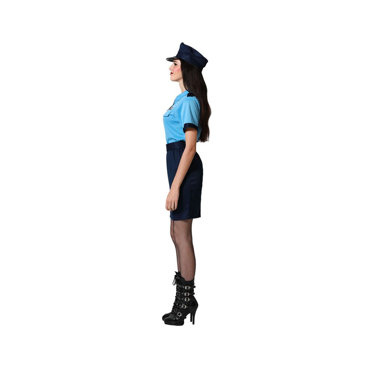 Maskeraddräkt vuxna Polis Kvinna - 8