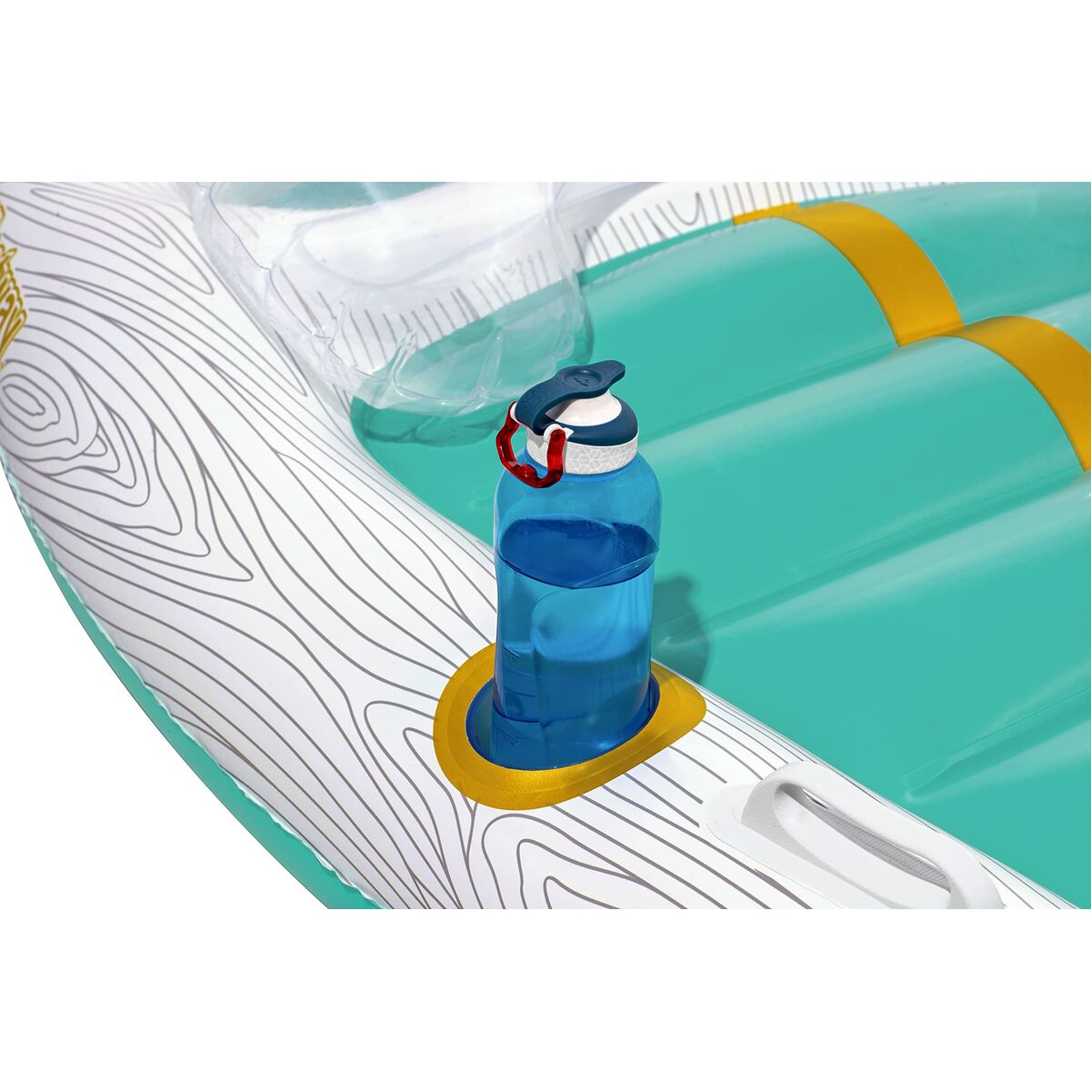 Bestway Luftmadrass Yacht 216x117 cm Strand och Pool 43650 - 9