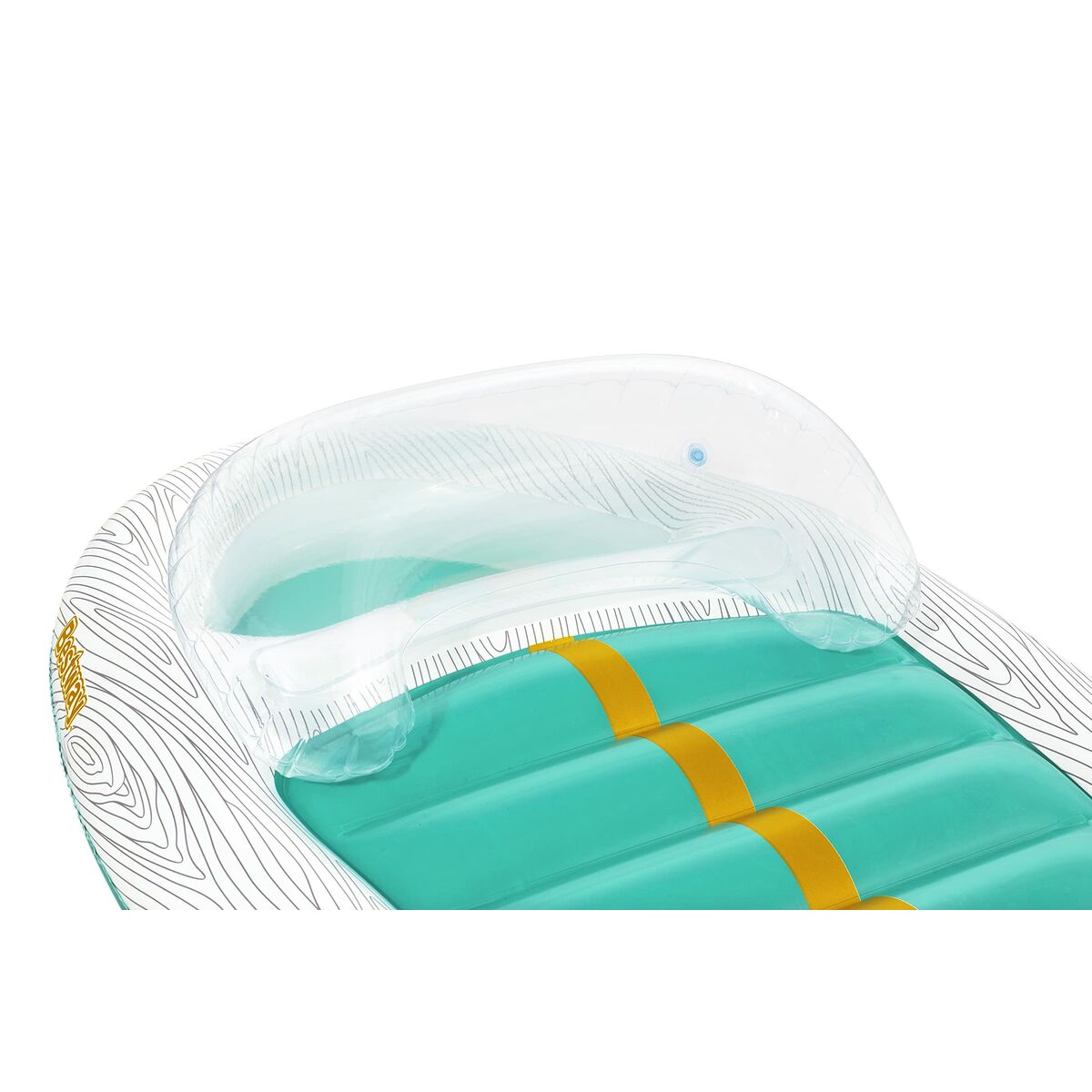 Bestway Luftmadrass Yacht 216x117 cm Strand och Pool 43650 - 3