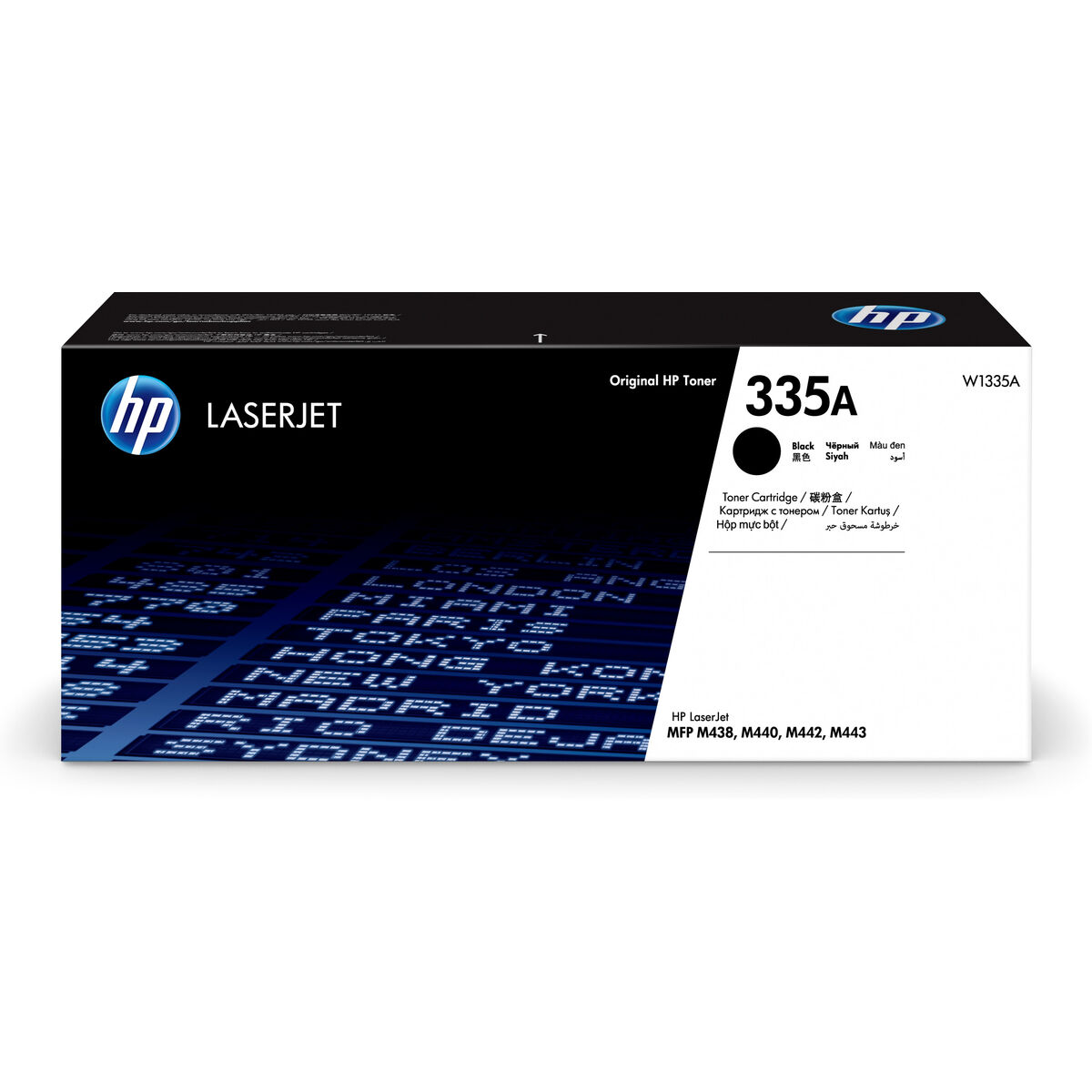 Toner HP W1335A Svart - 2