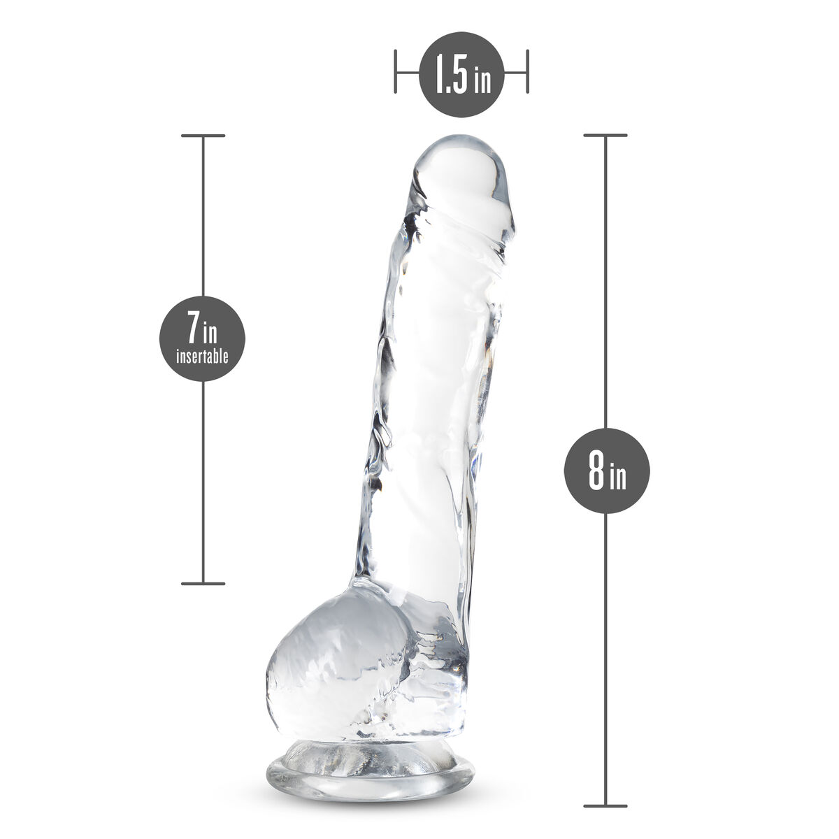 Dildo Blush Naturally Yours Ø 3,3 cm - 5