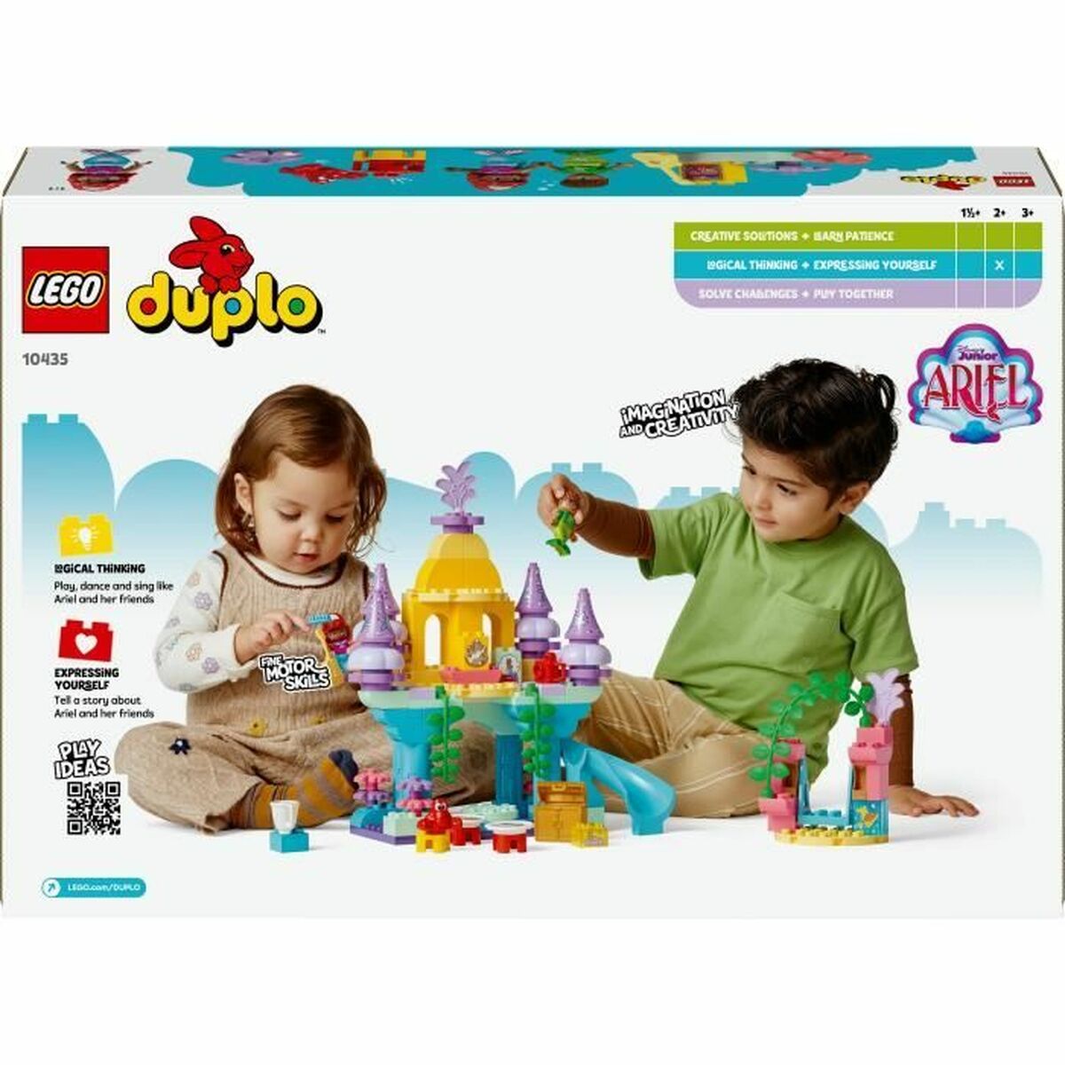 Byggsats Lego Disney 10435 Ariel's Magical Underwater Palace Multicolour 116 Delar - 6