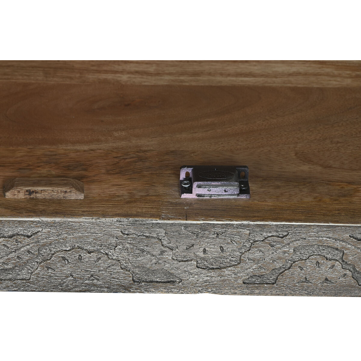 Skänk Home ESPRIT Grå Ljusbrun Trä 175 x 40 x 90 cm 175,5 x 40 x 90 cm - 8