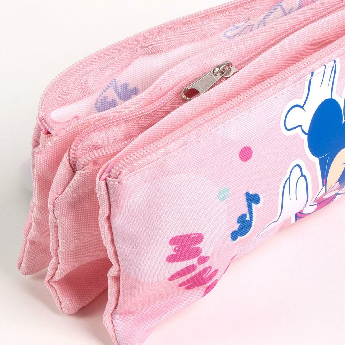 Skolväska Minnie Mouse Rosa 12 x 3 x 22,5 cm - 3