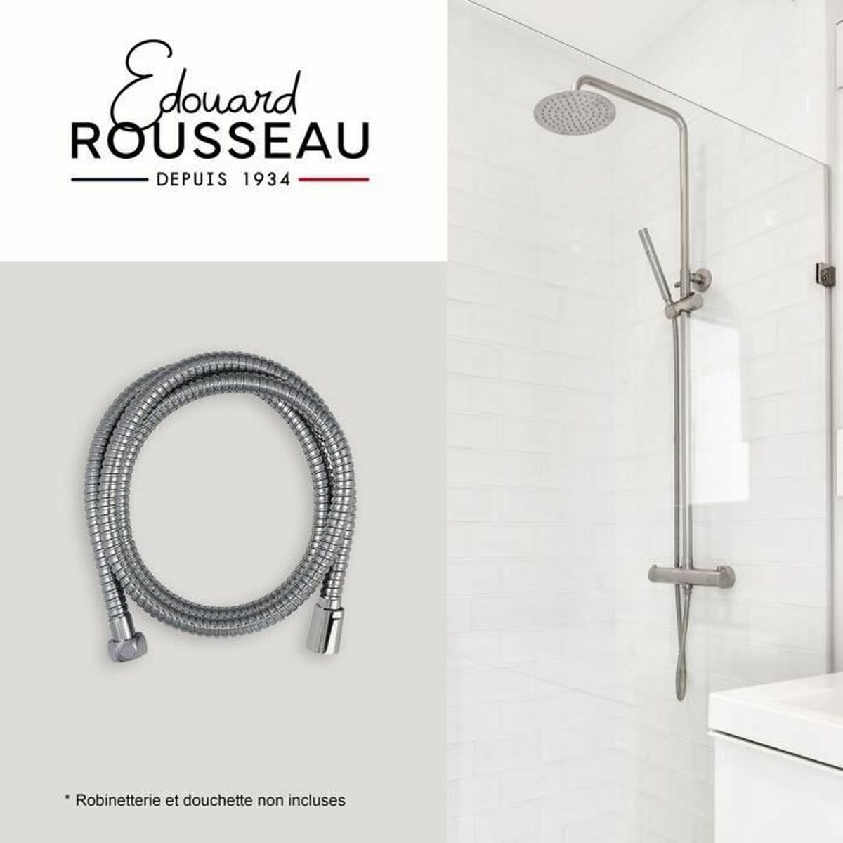 Duschslang Edouard Rousseau 2 m - 2