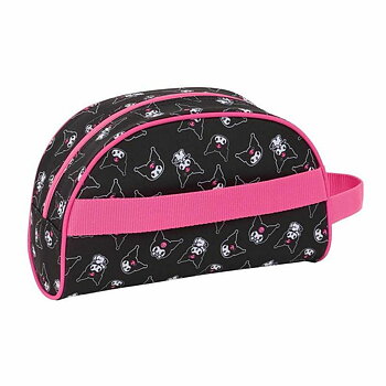 Skolnecessär Kuromi Svart Fuchsia 26 x 16 x 9 cm
