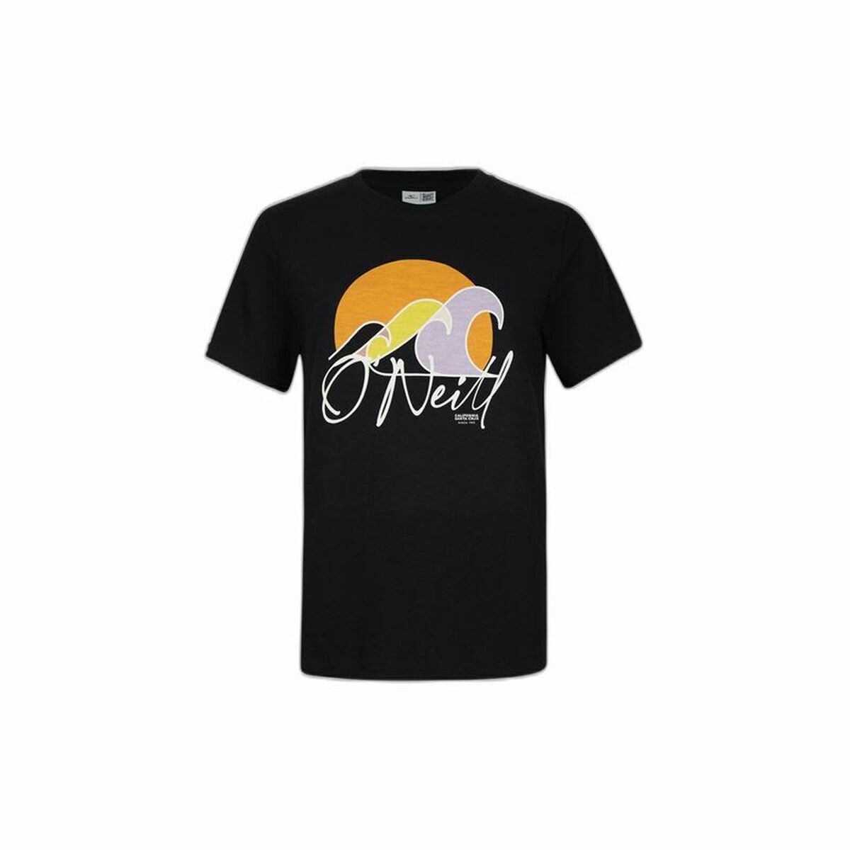 T-shirt med kortärm Dam O'Neill Luano Graphic Svart - 5