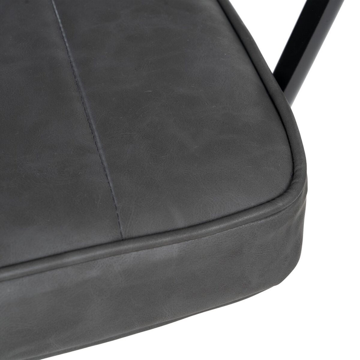 Kontorsstol 56 x 56 x 92 cm Svart - 5
