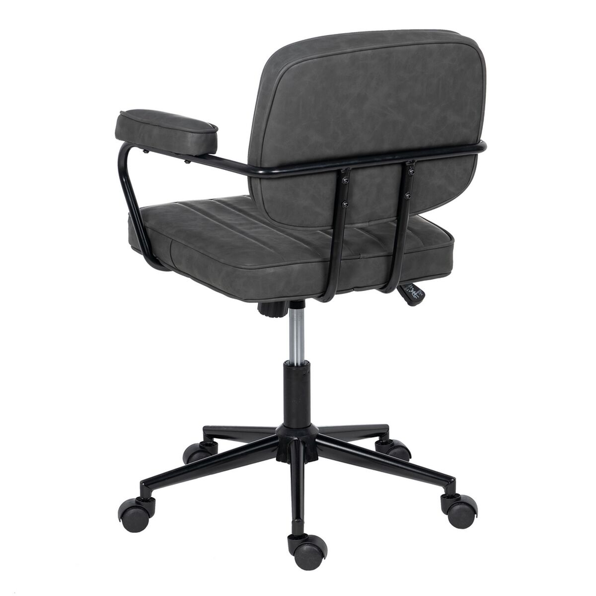 Kontorsstol 56 x 56 x 92 cm Svart - 11