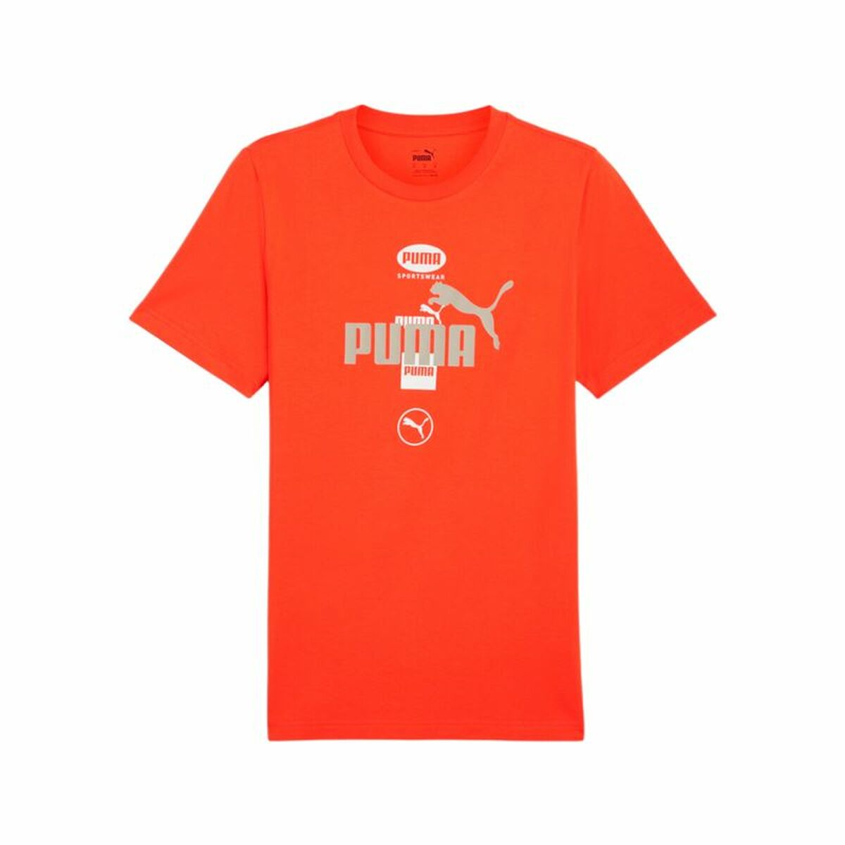 T-shirt med kortärm Herr Puma Puma Power Graphic