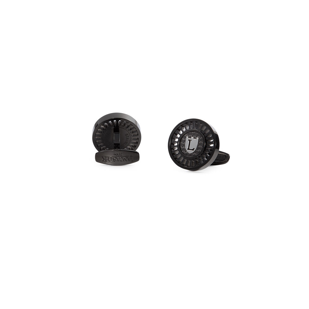 Manschettknappar Lancaster GLA012BK 2 cm