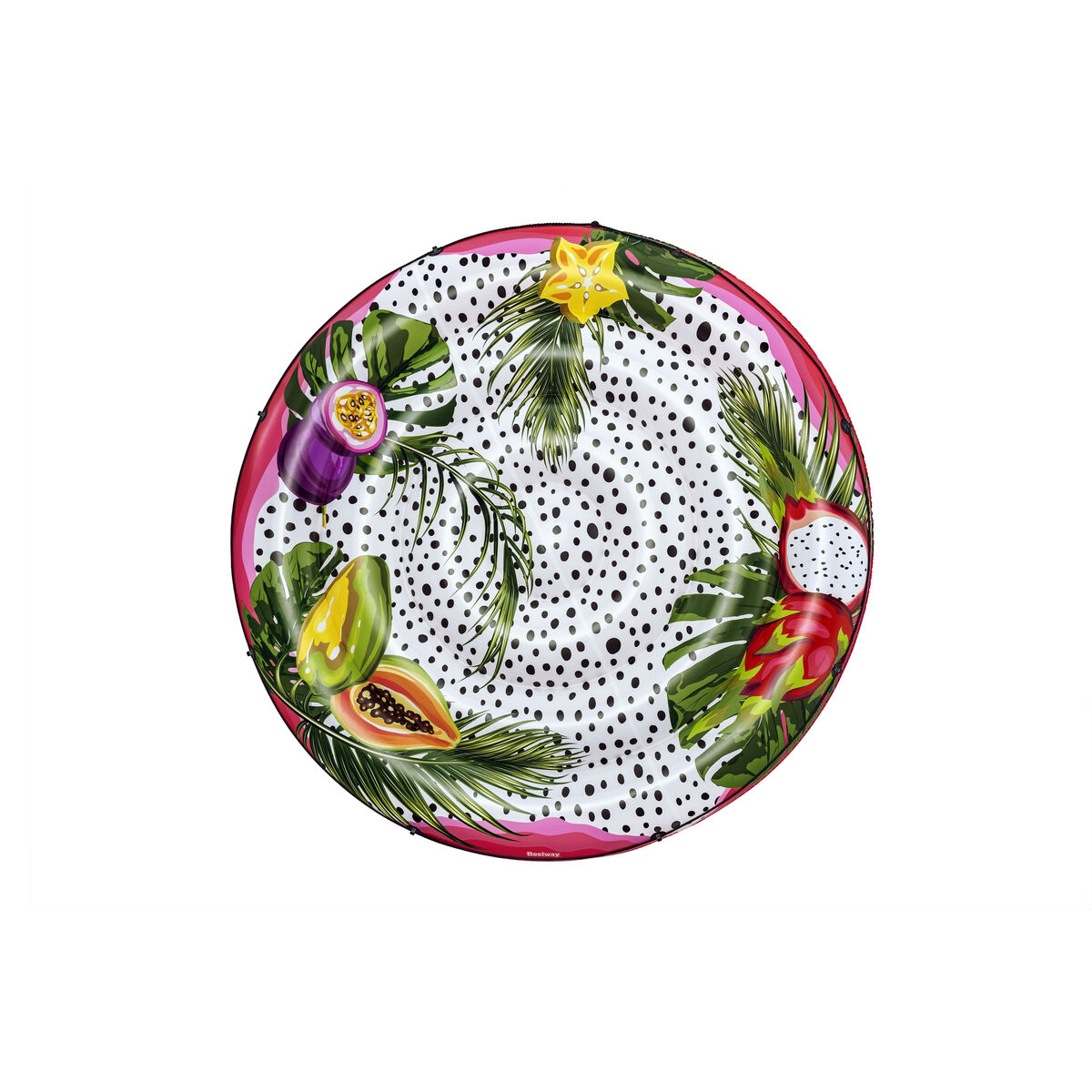 Bestway Inflatable Float Island med Rep Passion Frukt D188cm Strand och Pool 43720 - 11
