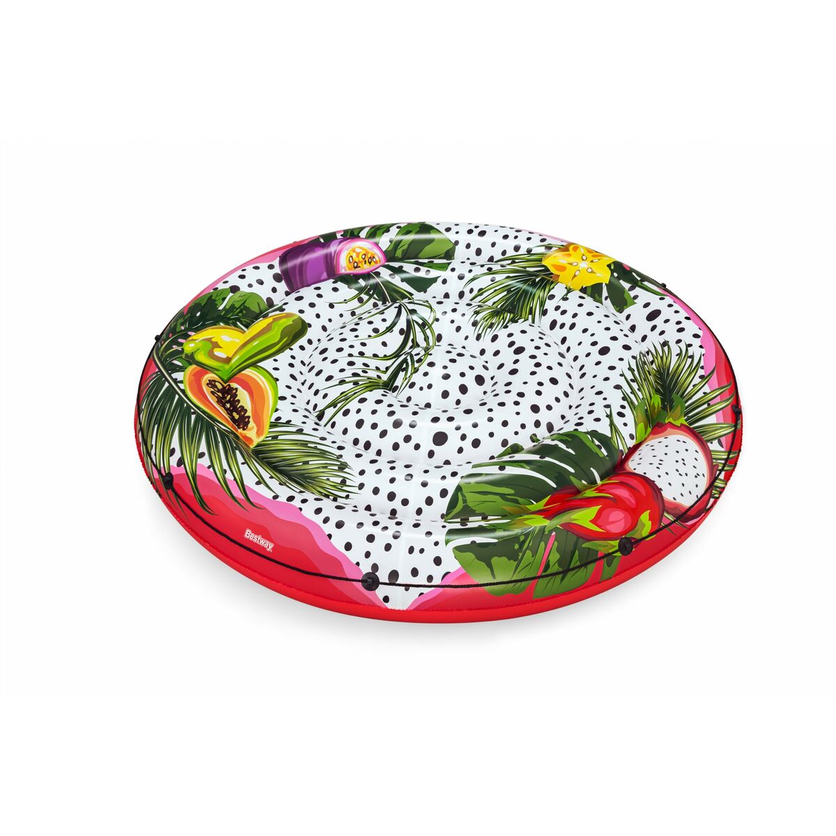 Bestway Inflatable Float Island med Rep Passion Frukt D188cm Strand och Pool 43720 - 15