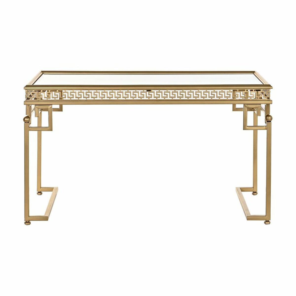 Soffbord DKD Home Decor Speglar Metall Aluminium 85 x 44 x 48 cm - 3