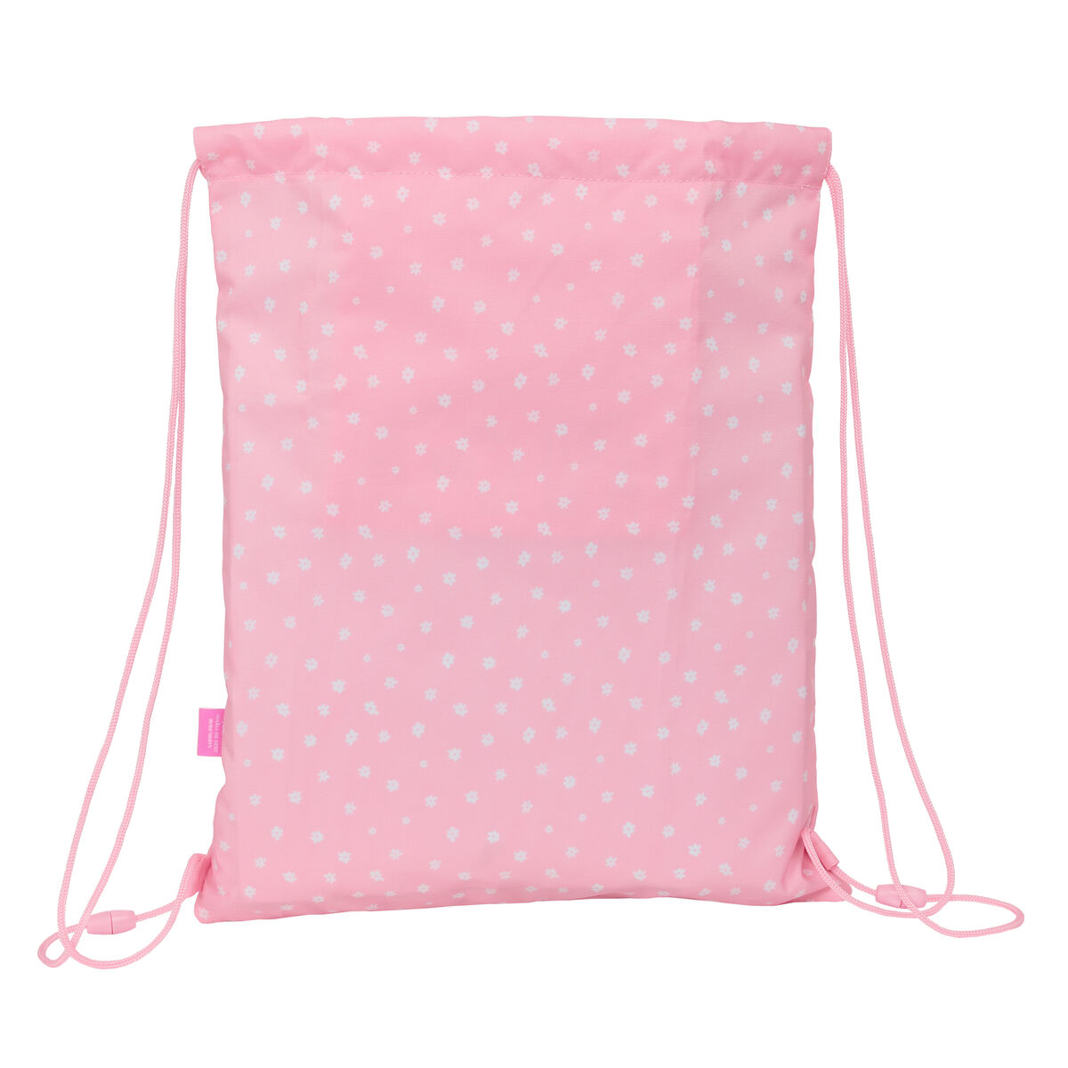 Skopåse med remmar Glow Lab Sweet home Rosa 26 x 34 x 1 cm - 2
