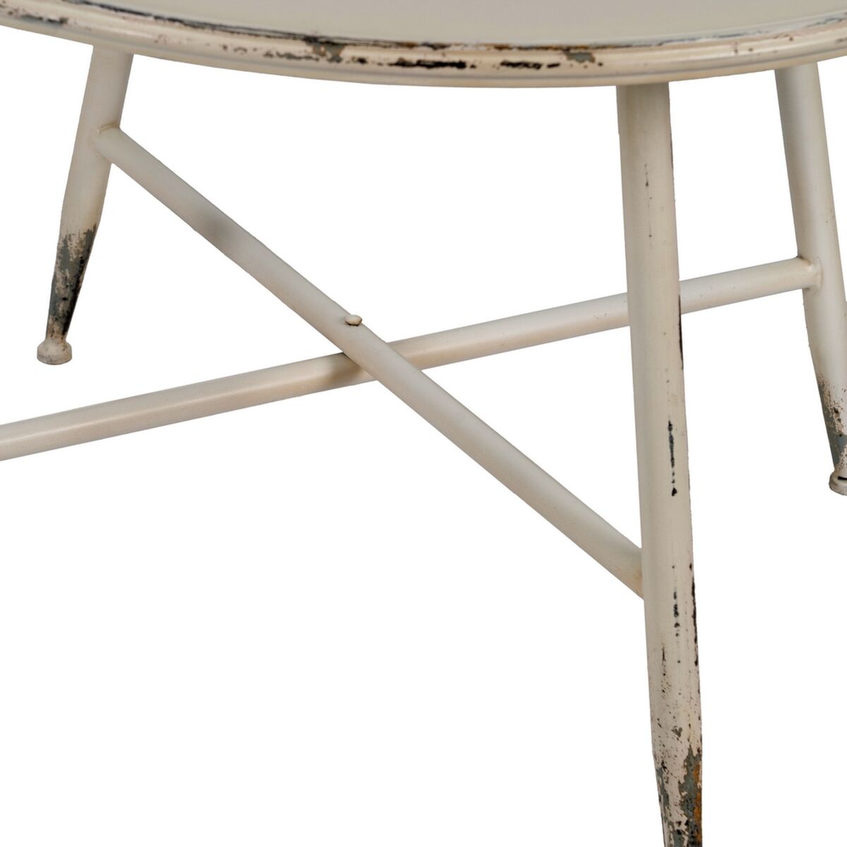 Soffbord Kräm 75 x 75 x 50 cm - 4