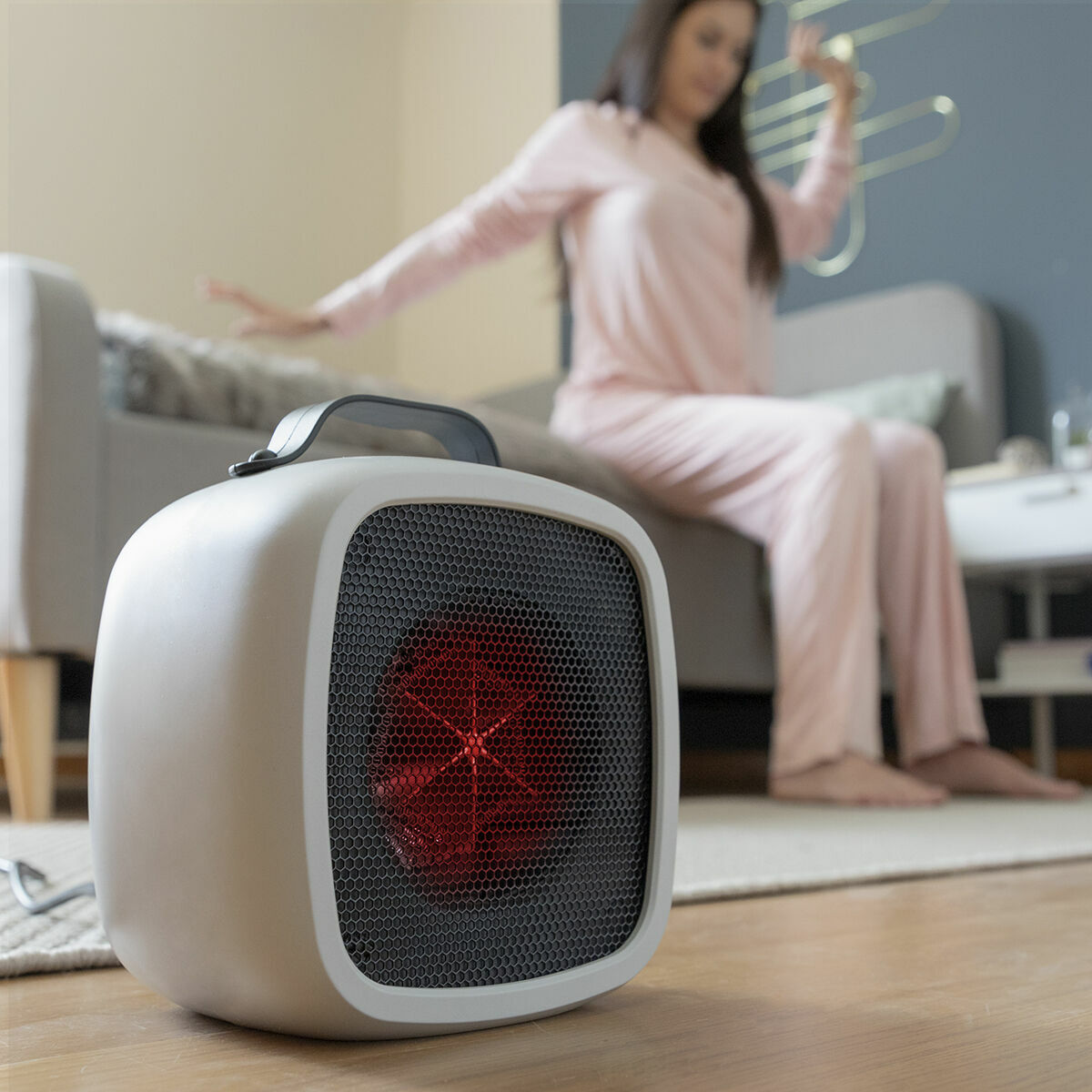 Bärbar elektrisk mini-värmare Bliwarm InnovaGoods 2000 W (Renoverade B) - 6