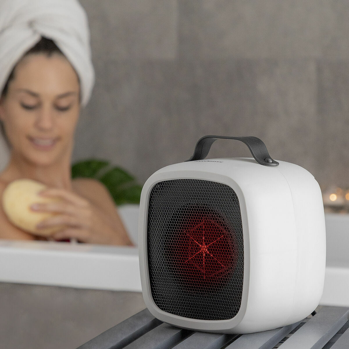 Bärbar elektrisk mini-värmare Bliwarm InnovaGoods 2000 W (Renoverade B) - 7
