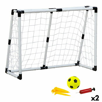 Fotbollsmål Colorbaby 131 x 101 x 59 cm (2 antal)