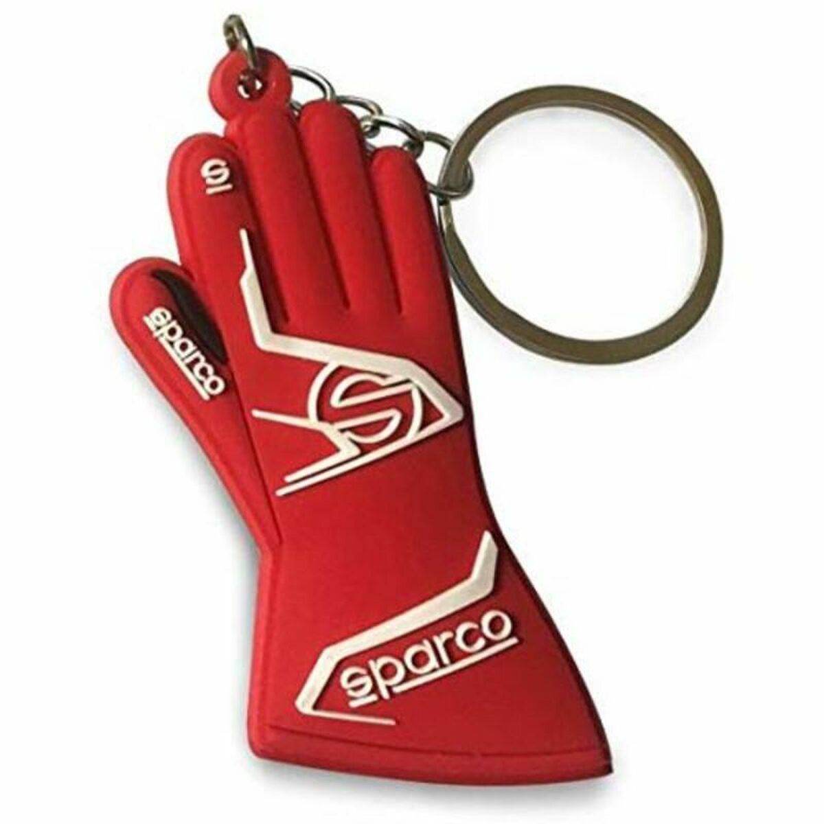 Nyckelkedja Sparco Glove Röd 10 Delar - 2