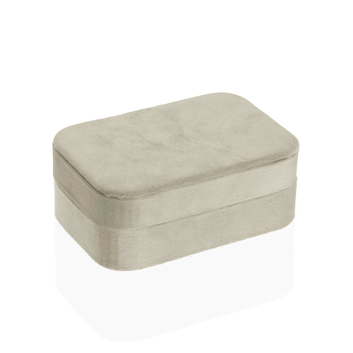 Smyckeskrin Versa Kräm Trä Speglar Trä MDF 10 x 6 x 14,7 cm - 3