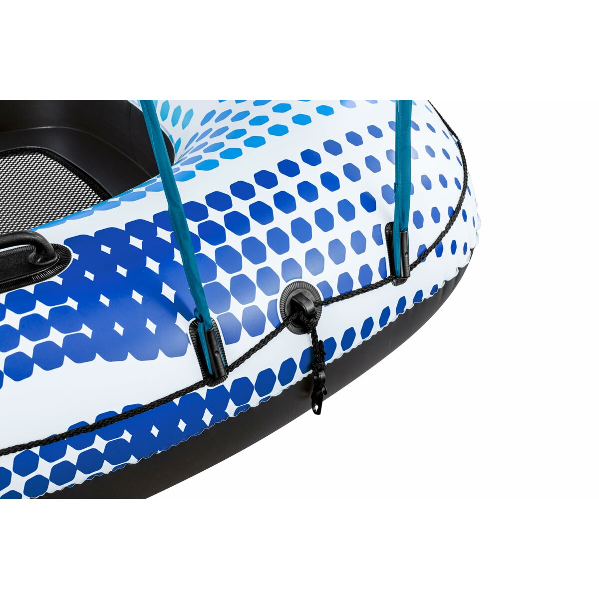 Bestway Uppblåsbara Ring med Handtag Rapid Rider med Parasoll D137 cm Strand och Pool 43725 - 15