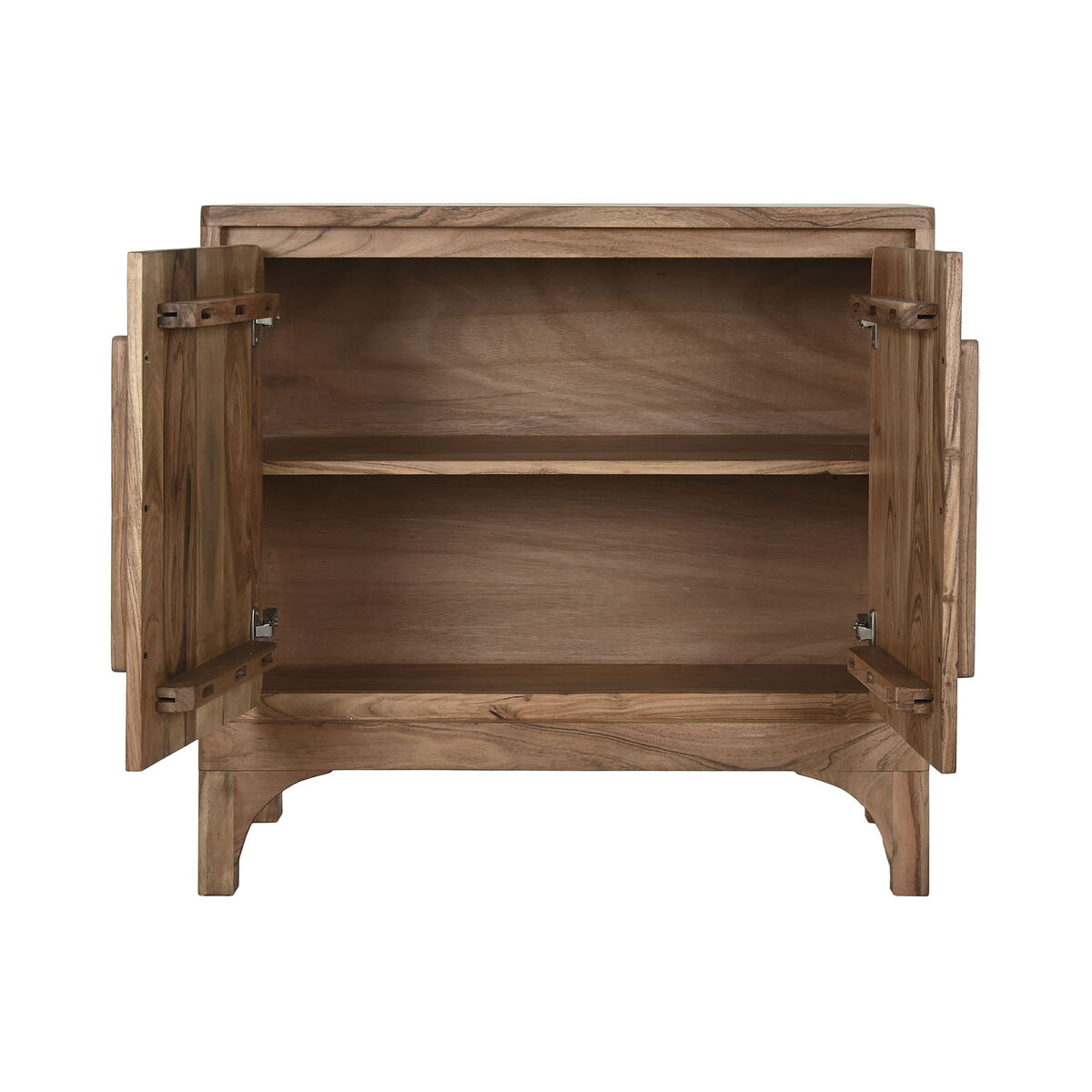 Skänk Home ESPRIT Ljusbrun Akaciaträ 85 x 40 x 80 cm - 3