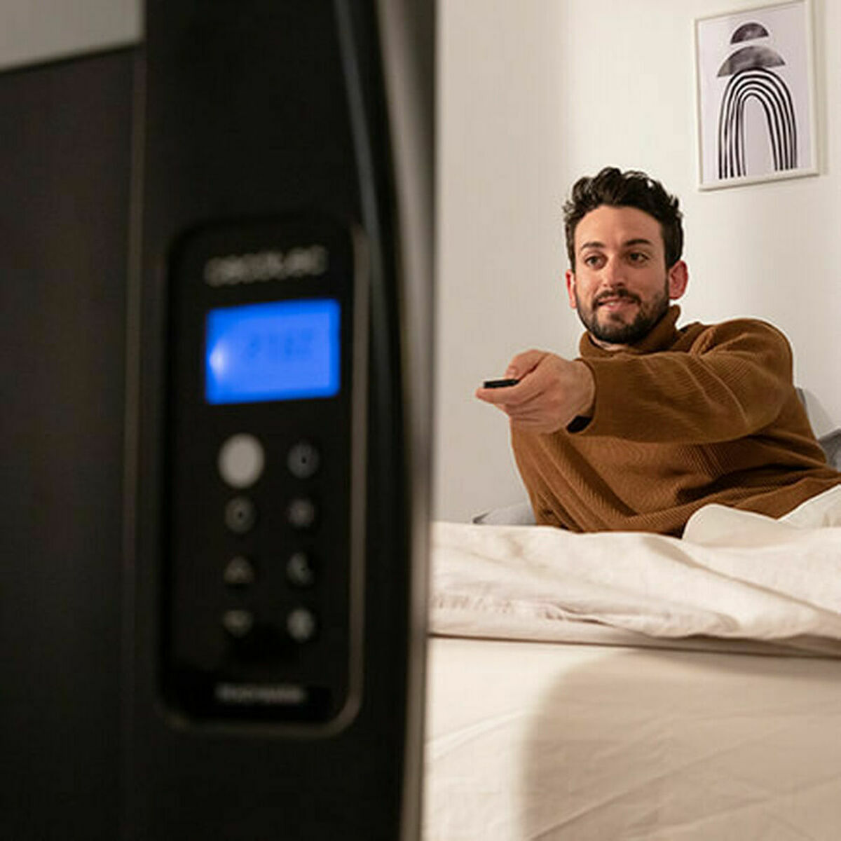 Värmeelement Digitalt Cecotec Svart 1200 W (Renoverade B) - 2