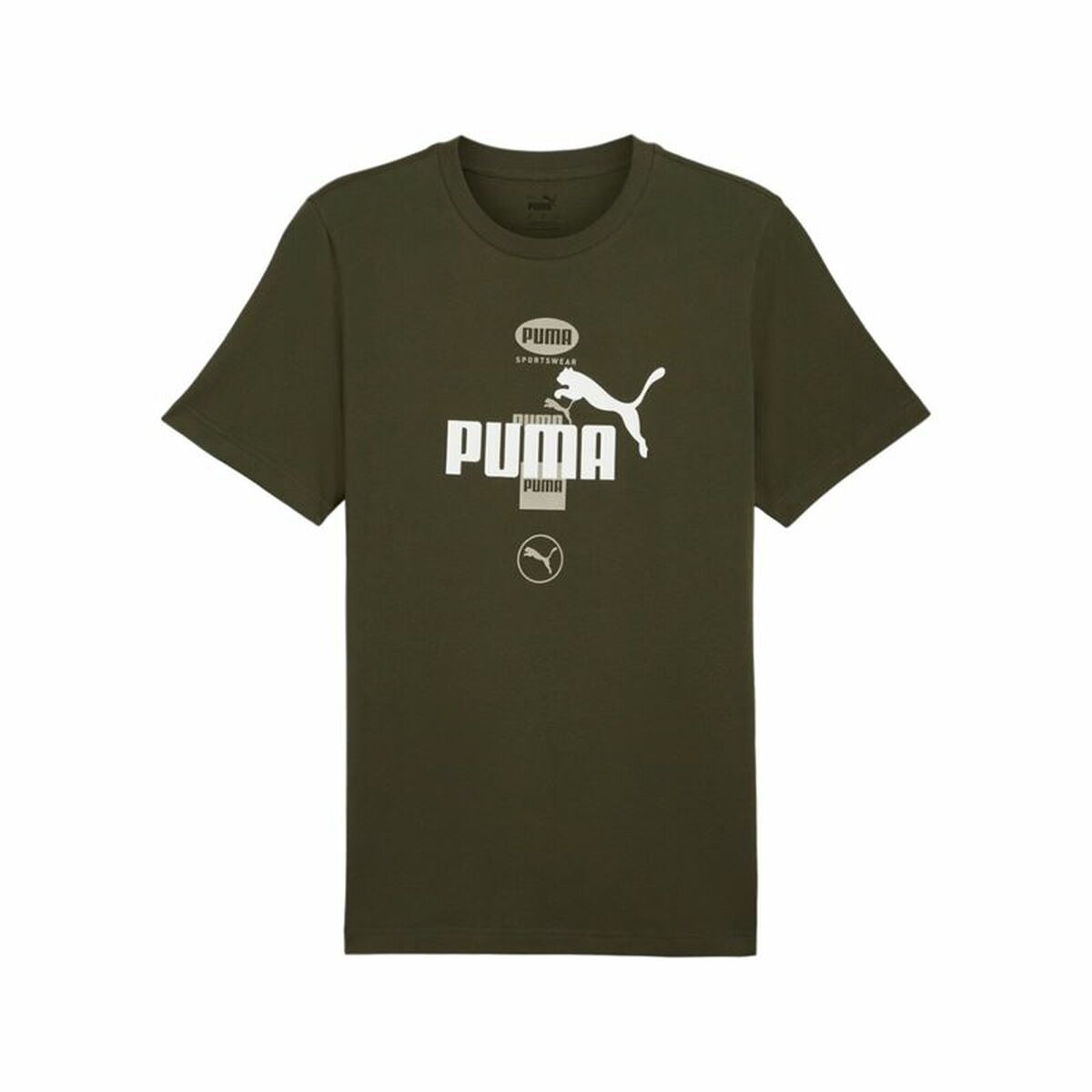 T-shirt med kortärm Herr Puma Puma Power Graphic