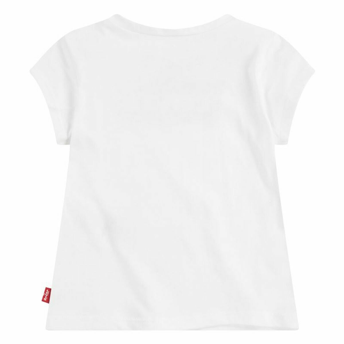 Barn T-shirt med kortärm Levi's Batwing Logo Vit - 12