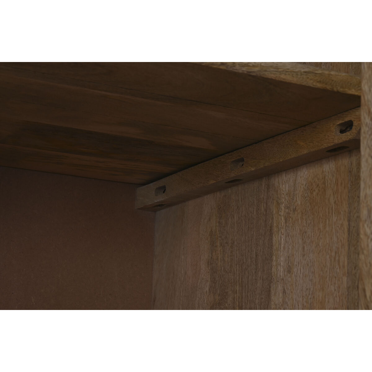 Skåp Home ESPRIT Naturell Trä Rattan 100 x 55 x 190 cm - 3