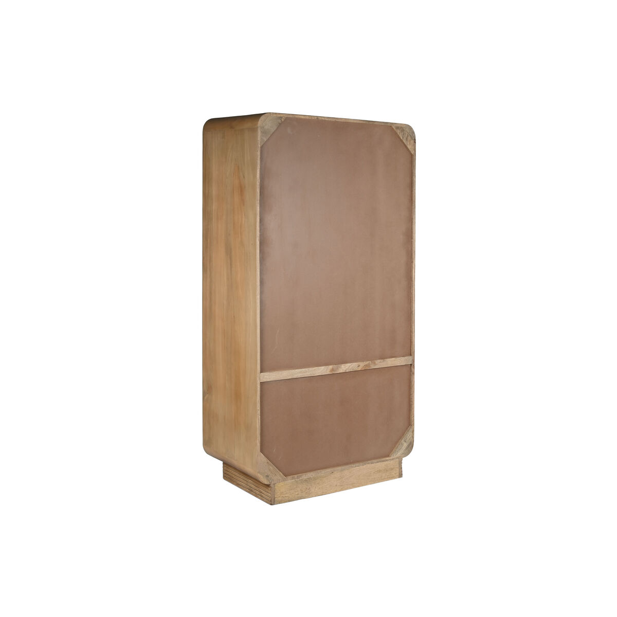 Skåp Home ESPRIT Naturell Trä Rattan 100 x 55 x 190 cm - 7
