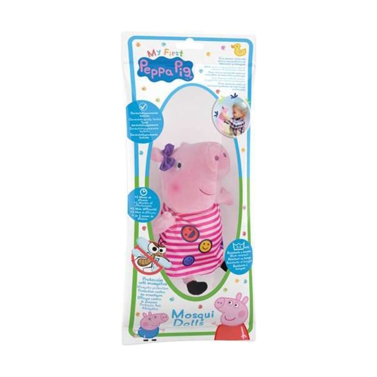 Mjukisleksak Mosquidolls Peppa Pig 50400 20 cm 20cm - 7