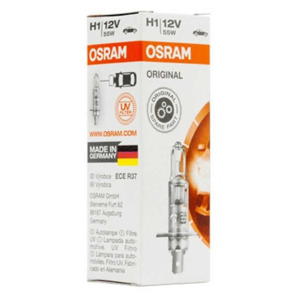 Glödlampa för bil Osram 64150.TP H1 12V 55W 3200K