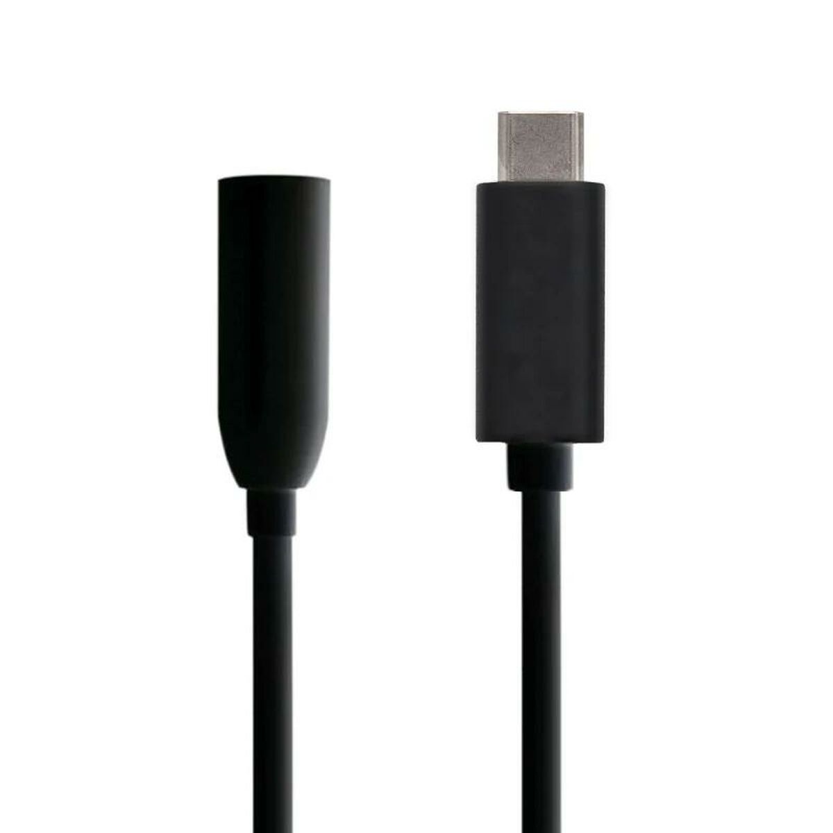 USB-C till Jack 3.5 mm Adapter Aisens A109-0348 Svart 15 cm (1 antal) - 2