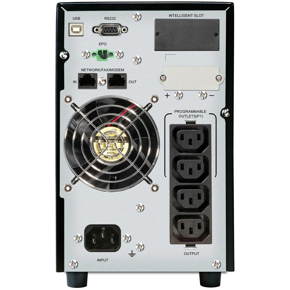 System för Avbrottsfri Strömförsörjning Interaktiv (UPS) Power Walker VFI 1500 CG PF1 1500 W - 2