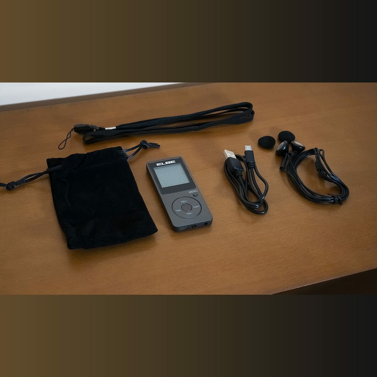 Transistorradio ELBE RF-95 Mörkgrå Sportig AM/FM - 3